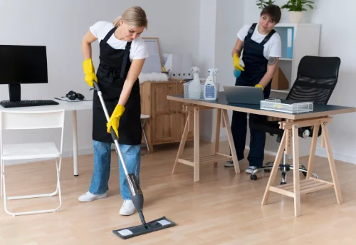 Nettoyage de bureau professionnel à Ginestet