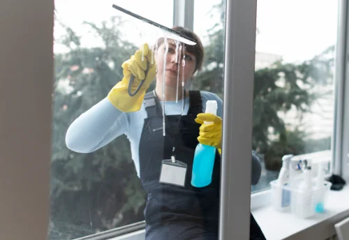 Nettoyage de vitres intérieures et extérieures à Ginestet